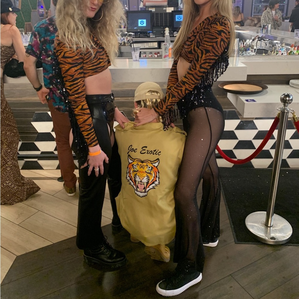 Sexy Tiger Cat Outfit Complete Set for Halloween